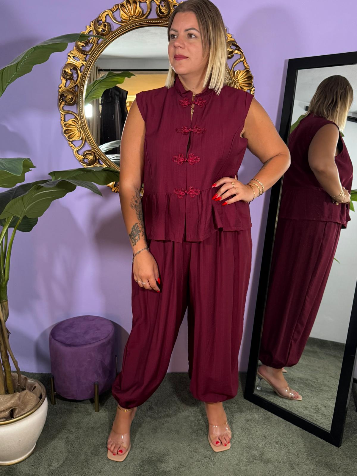 COORDINATO IMPERO BORDEAUX 260683