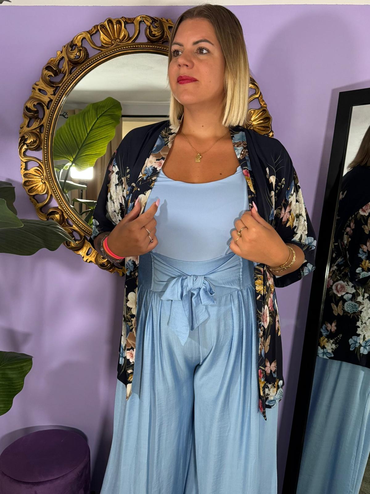 PANTALONE LAVINIA CELESTE 88929