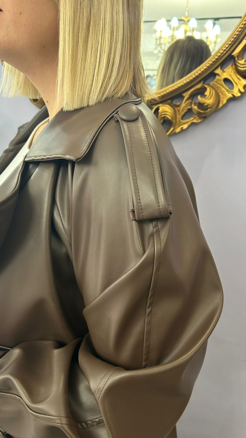 TRENCH ECO PELLE A02