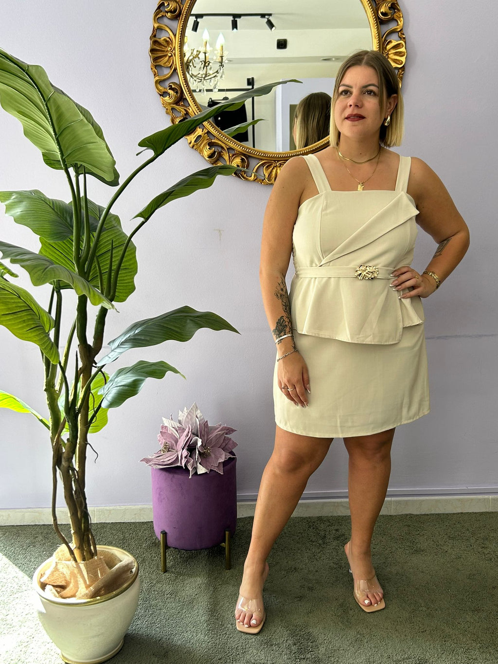 COORDINATO ROSSELLA PANNA 006371P