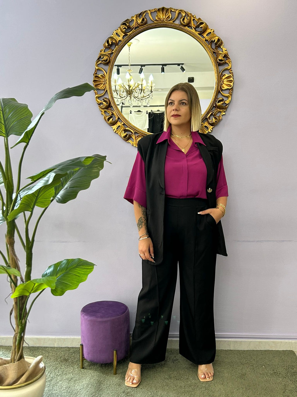 TAILLEUR VINCENT NERO 7379