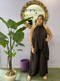 COORDINATO CHELA CIOCCOLATO 6520