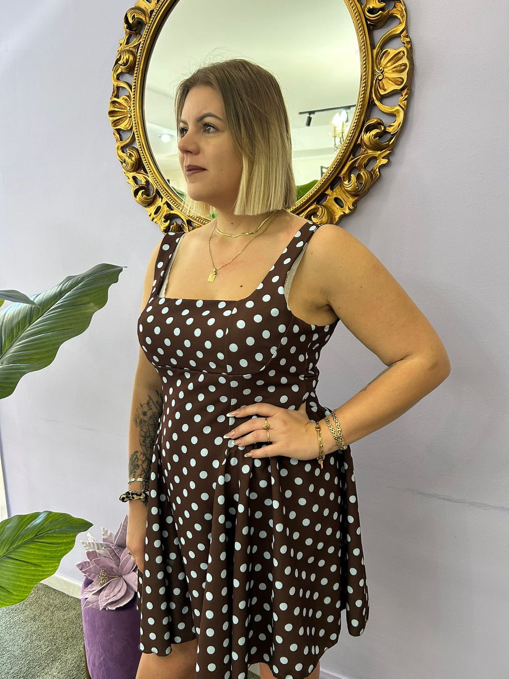VESTITO POIS CIOCCOLATO A04
