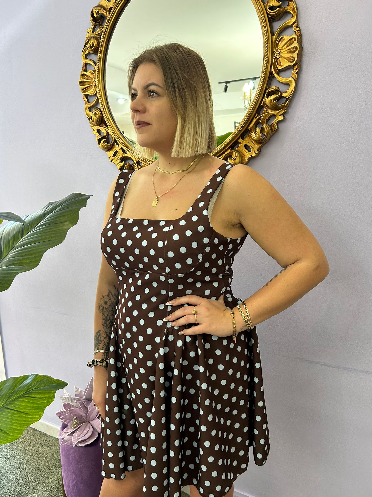 VESTITO POIS CIOCCOLATO A04
