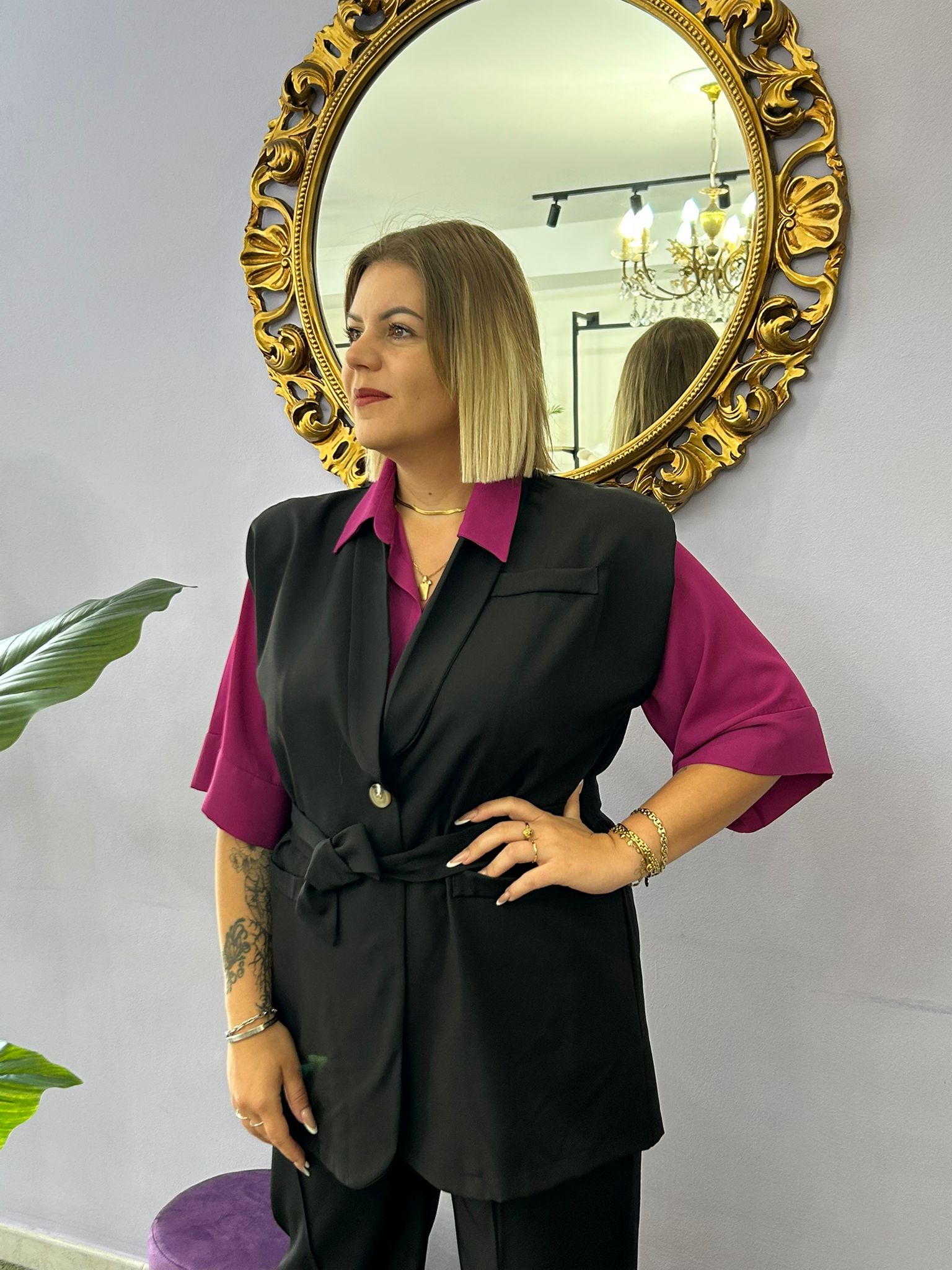 TAILLEUR VINCENT NERO 7379