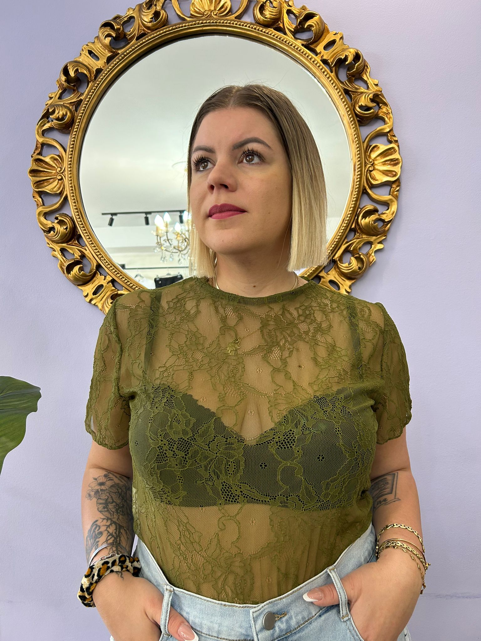MAGLIA SENSUAL VERDE 260392