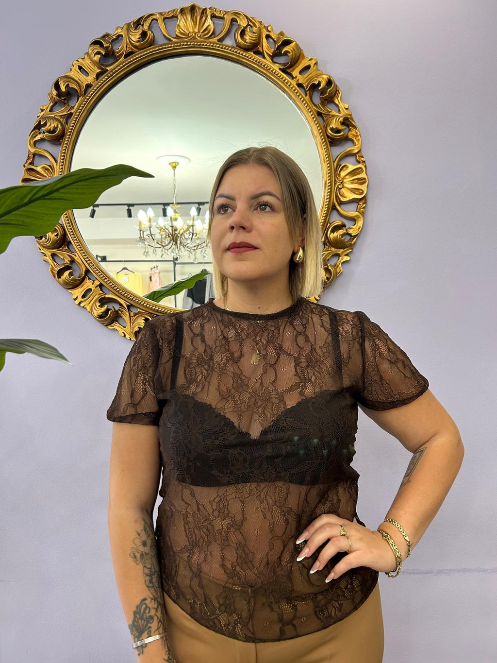 MAGLIA SENSUAL CIOCCOLATO 260392