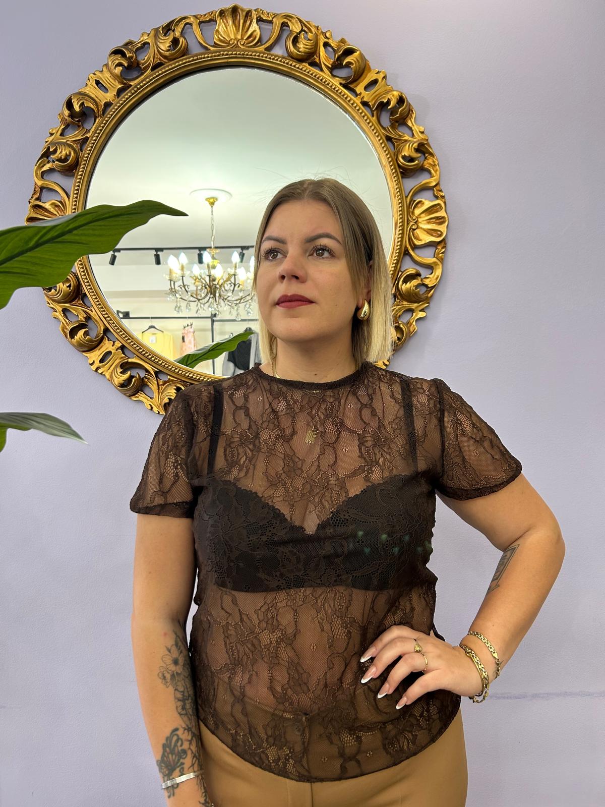MAGLIA SENSUAL CIOCCOLATO 260392