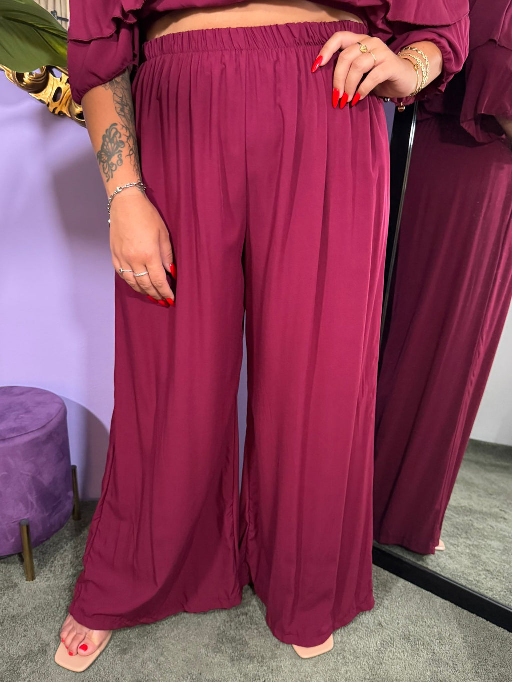 COORDINATO BALZE BORDEAUX 260567