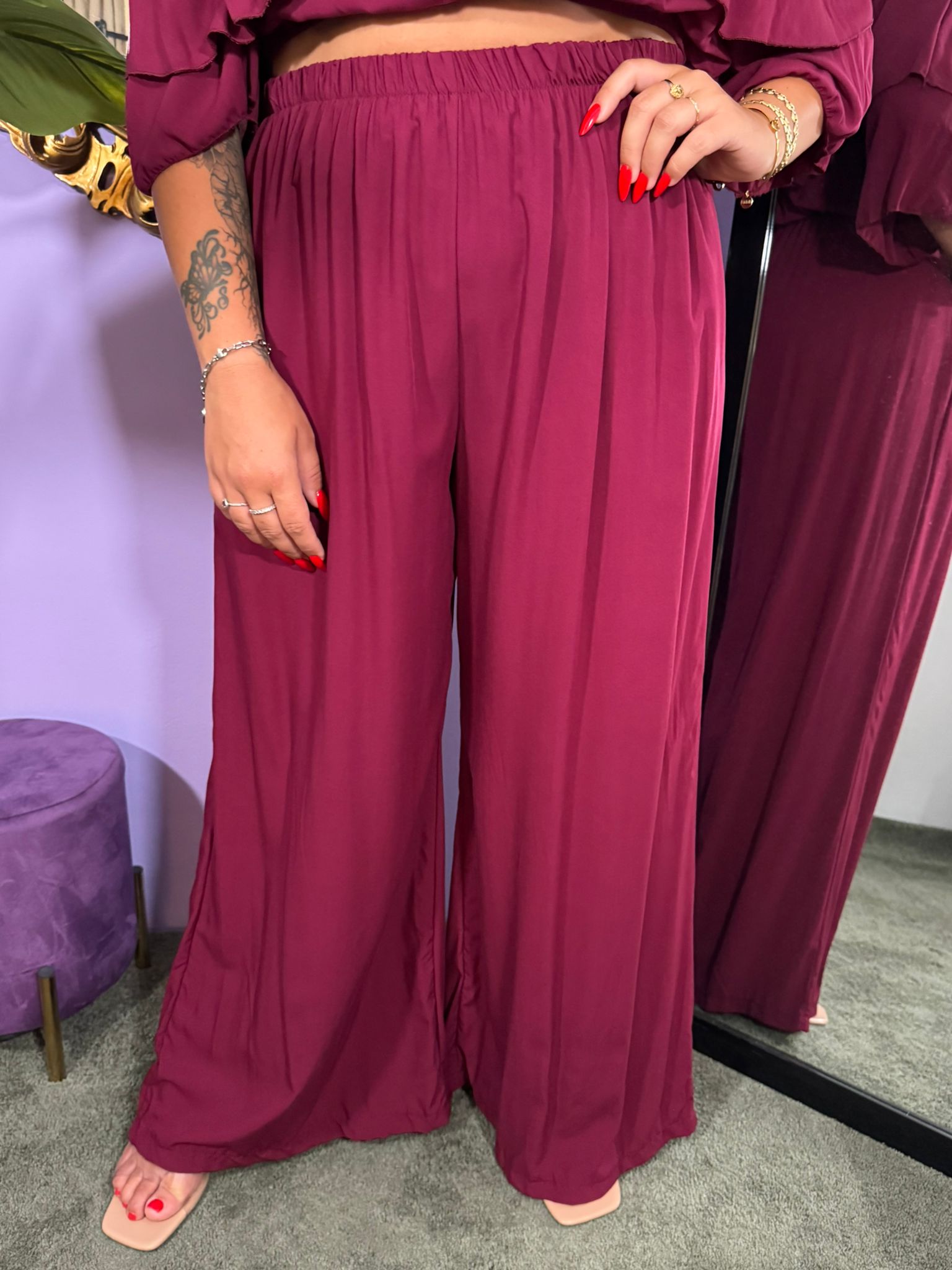 COORDINATO BALZE BORDEAUX 260567