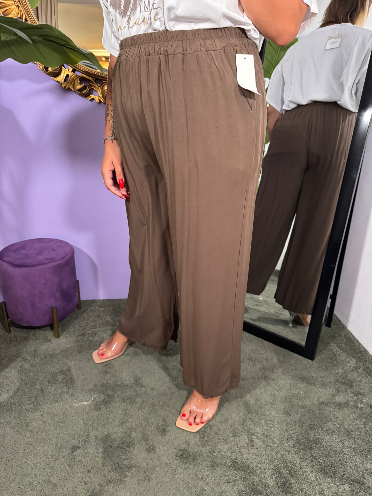 PANTALONE VALERY CIOCCOLATO 3712