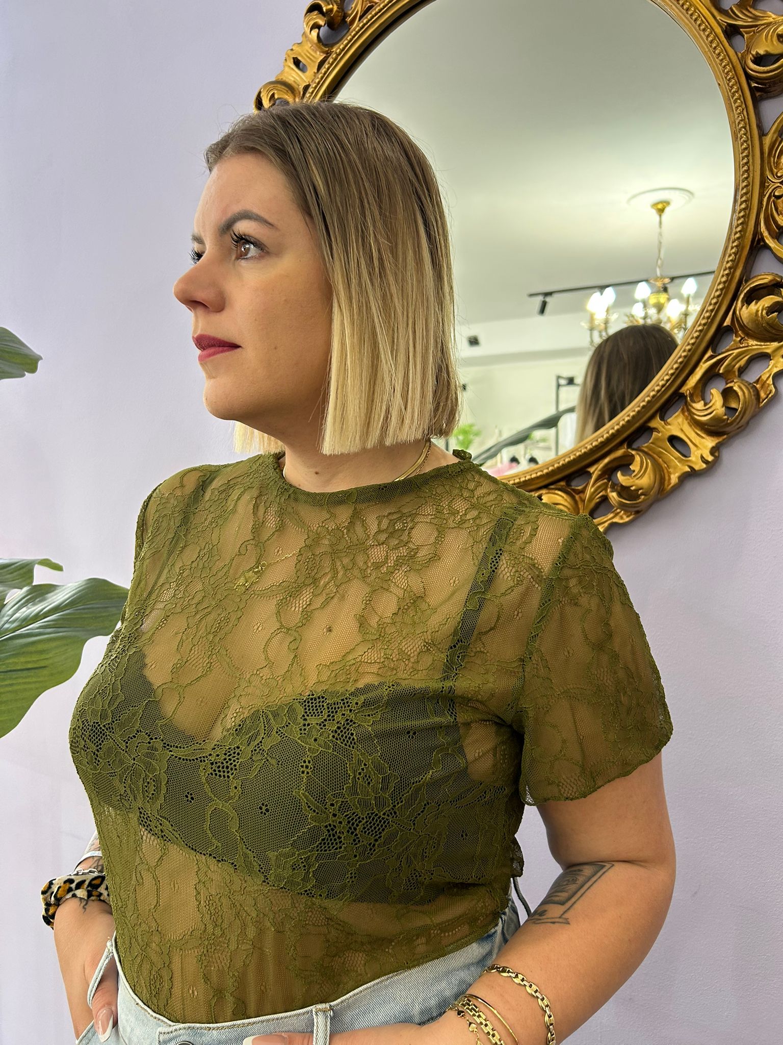 MAGLIA SENSUAL VERDE 260392