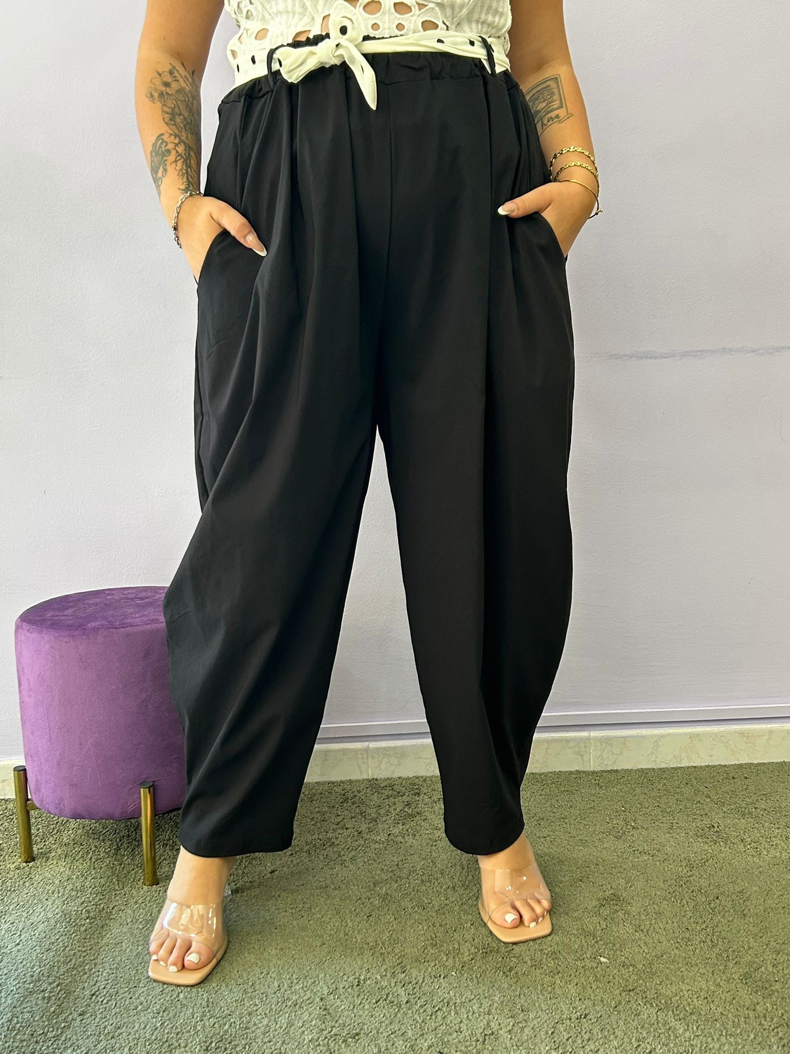 PANTALONE POIS 26059