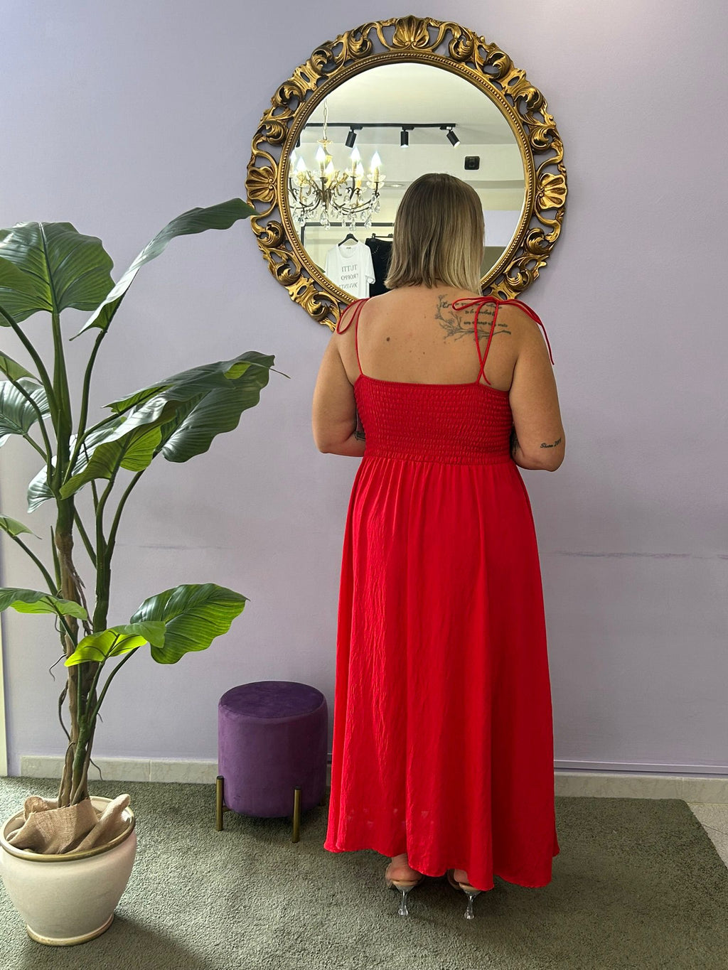 VESTITO VANESSA ROSSO 241282