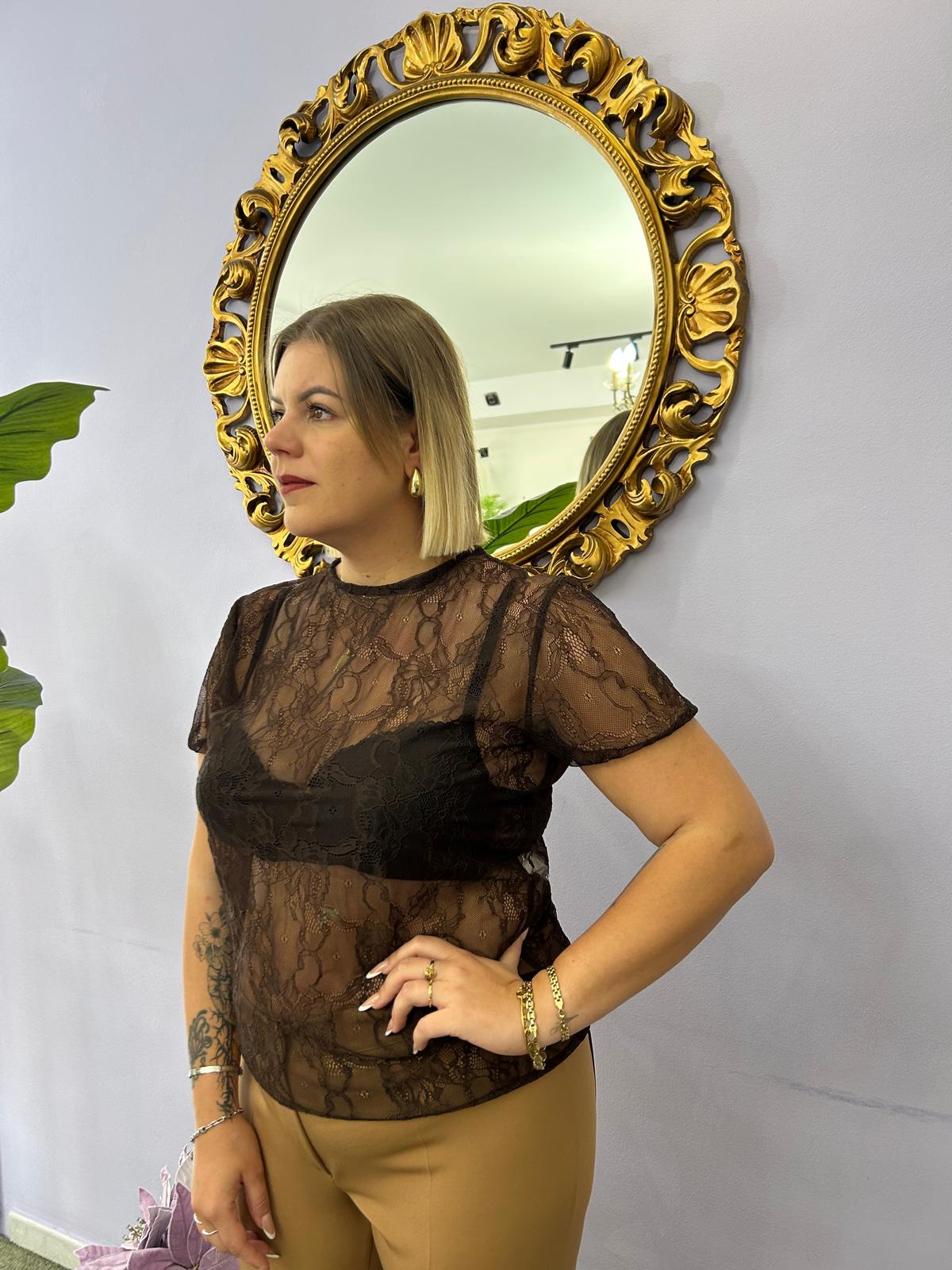 MAGLIA SENSUAL CIOCCOLATO 260392