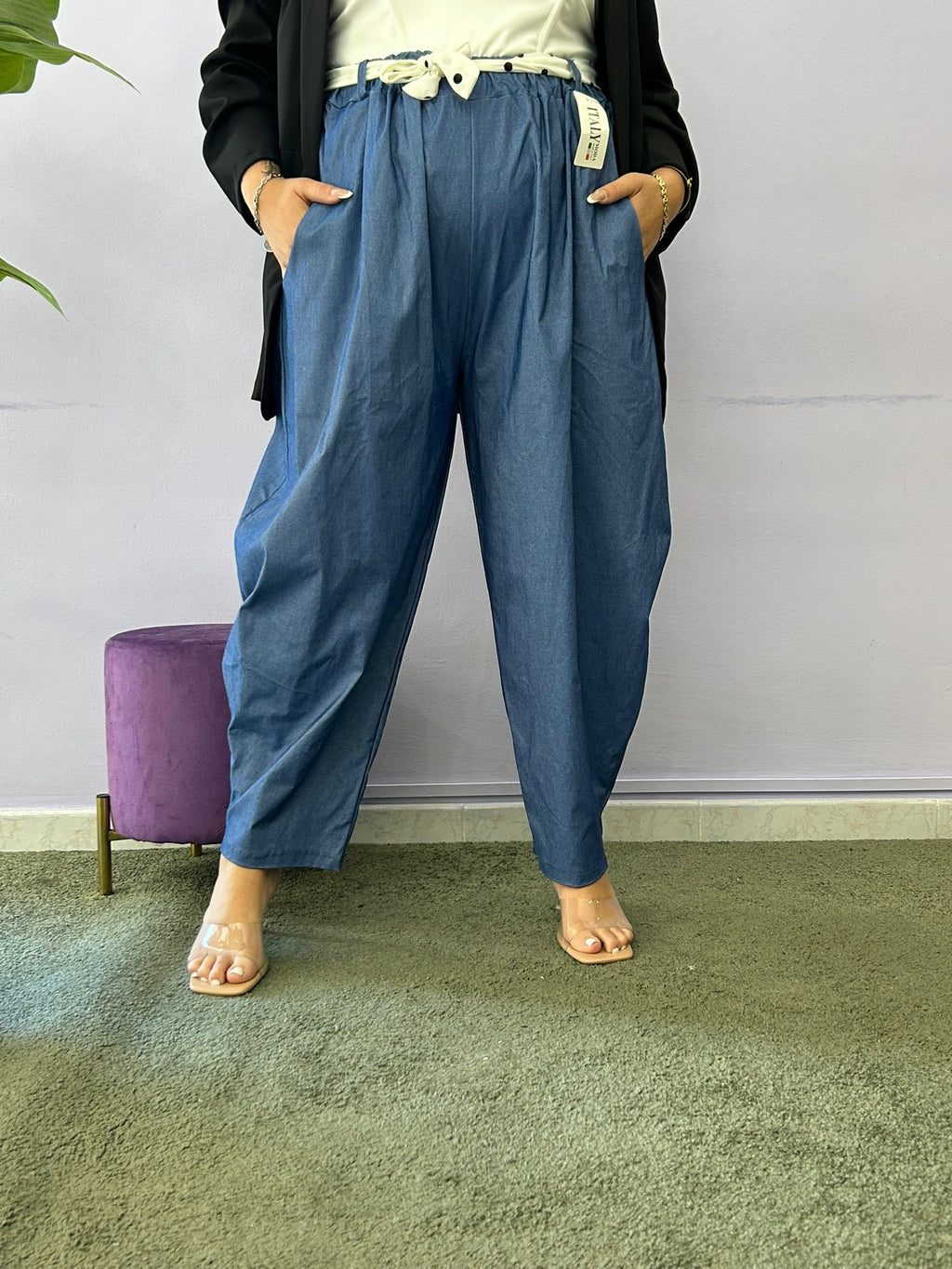 PANTALONE POIS 26059