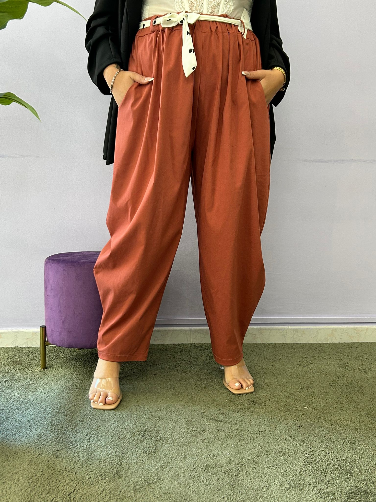 PANTALONE POIS 26059
