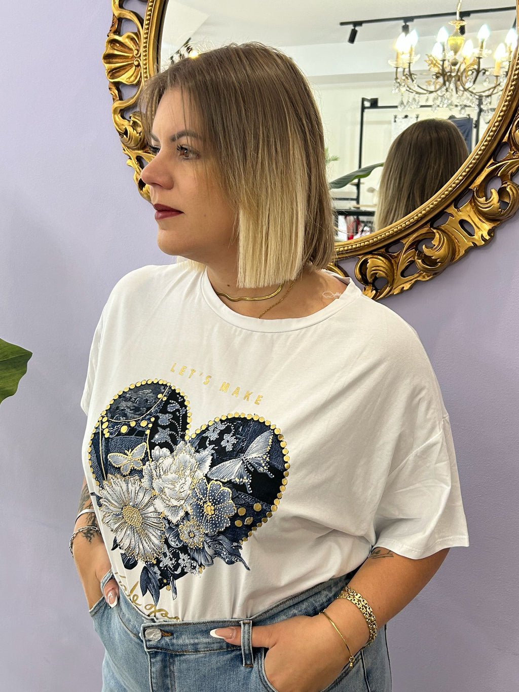 T-SHIRT CORAZON BIANCA 22828