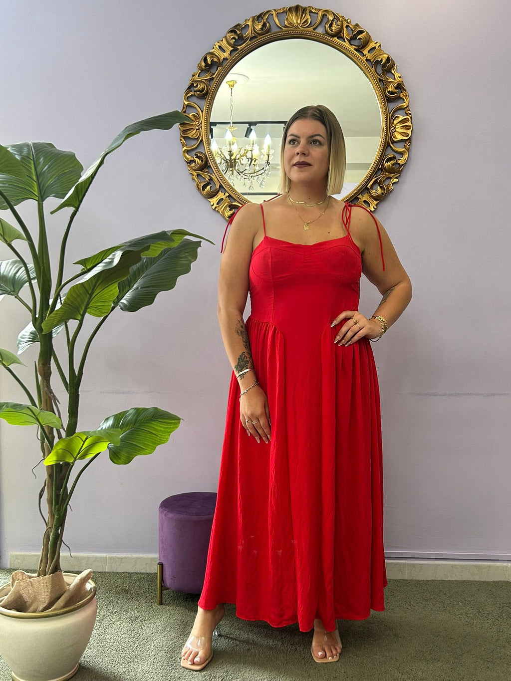 VESTITO VANESSA ROSSO 241282