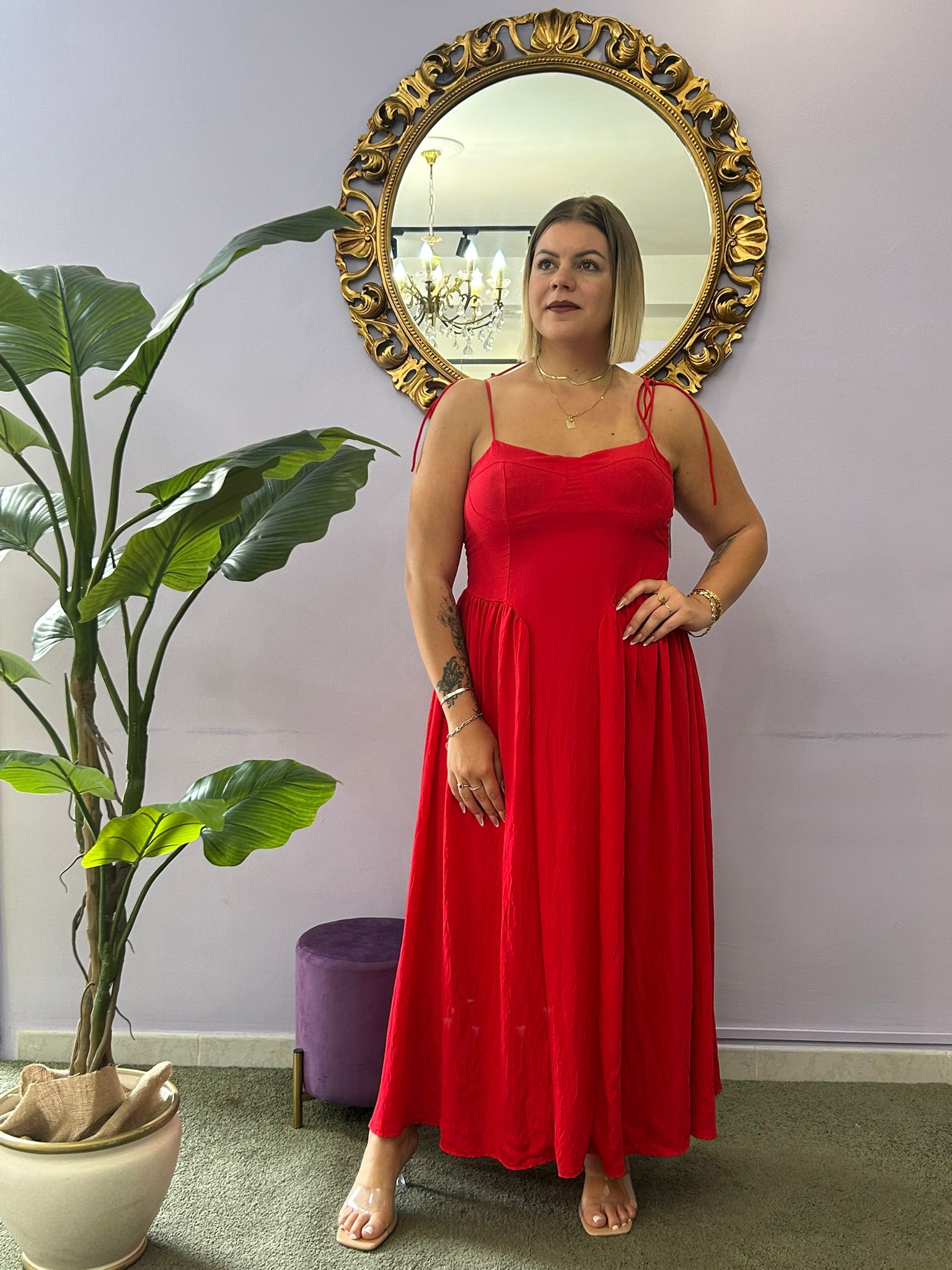 VESTITO VANESSA ROSSO 241282