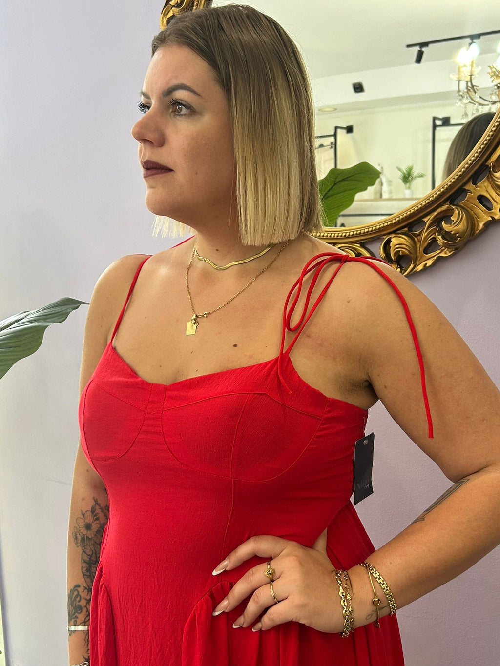VESTITO VANESSA ROSSO 241282