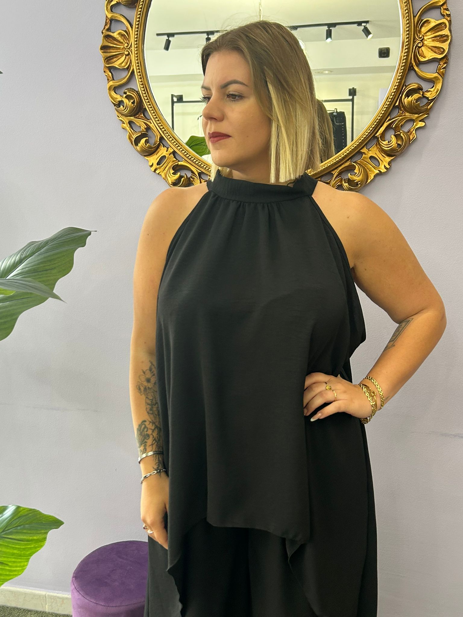 COORDINATO CHELA NERO 6520