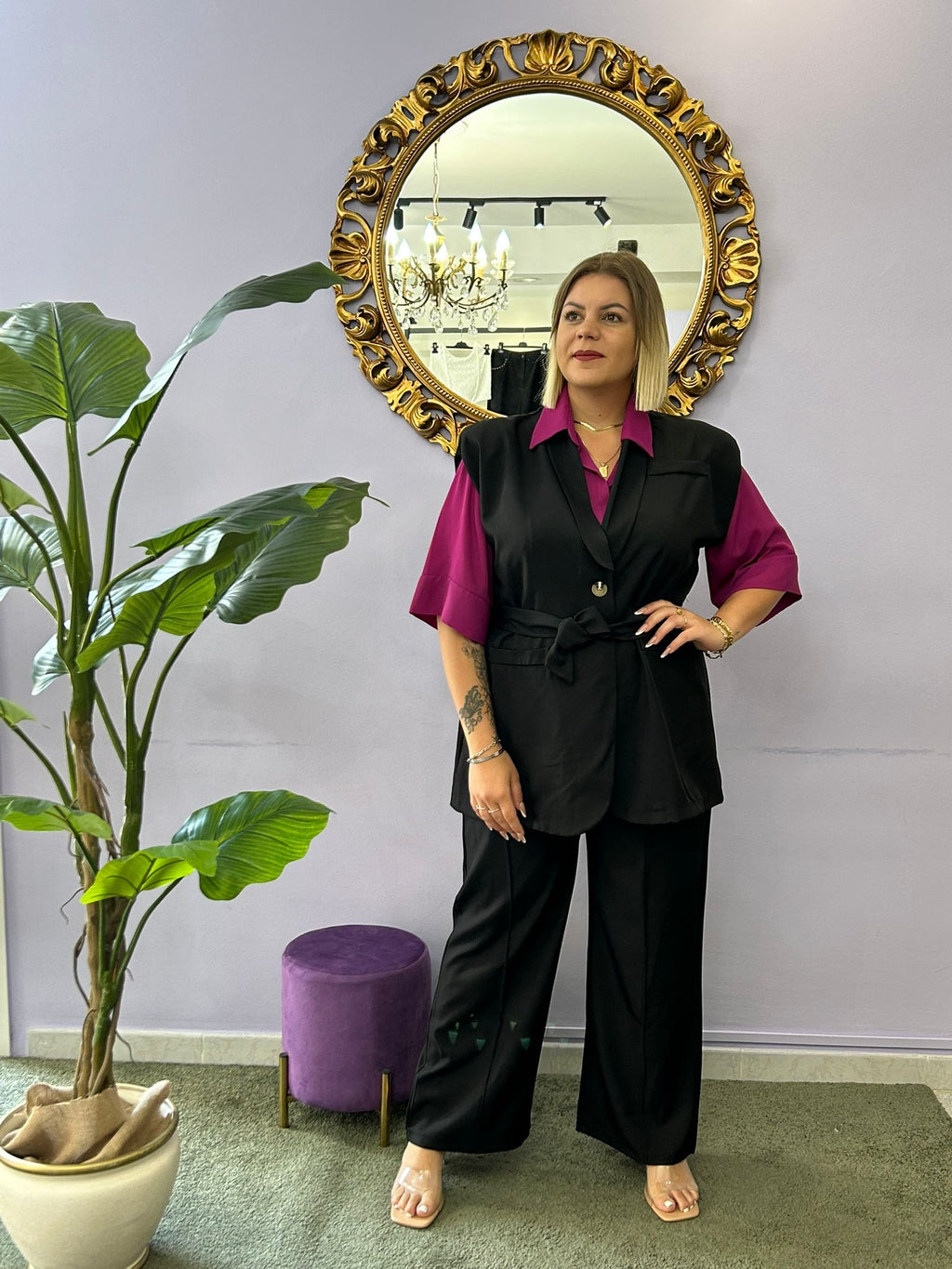 TAILLEUR VINCENT NERO 7379